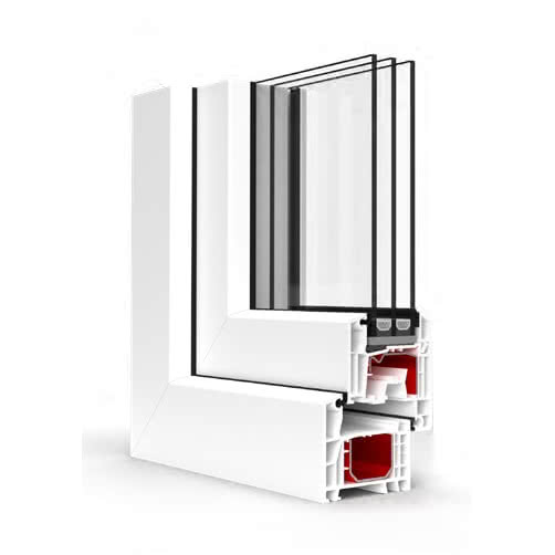 Bleckhall Kipp Dreh f nster PVC 3 glas Doorly