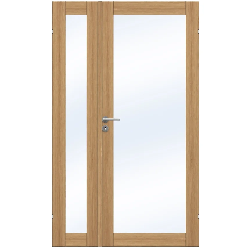 Swedoor Unique GW01L Ek Halvpardörr