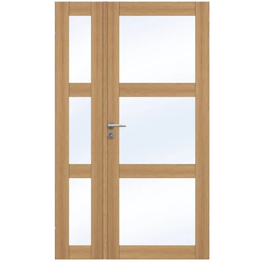 Swedoor Unique GW03L Ek Halvpardörr