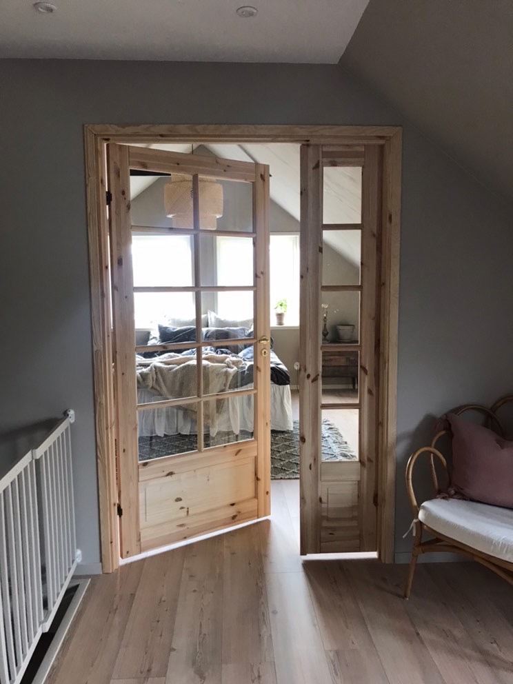 Bleckhall Exklusiv Innerdörr Glas Furu