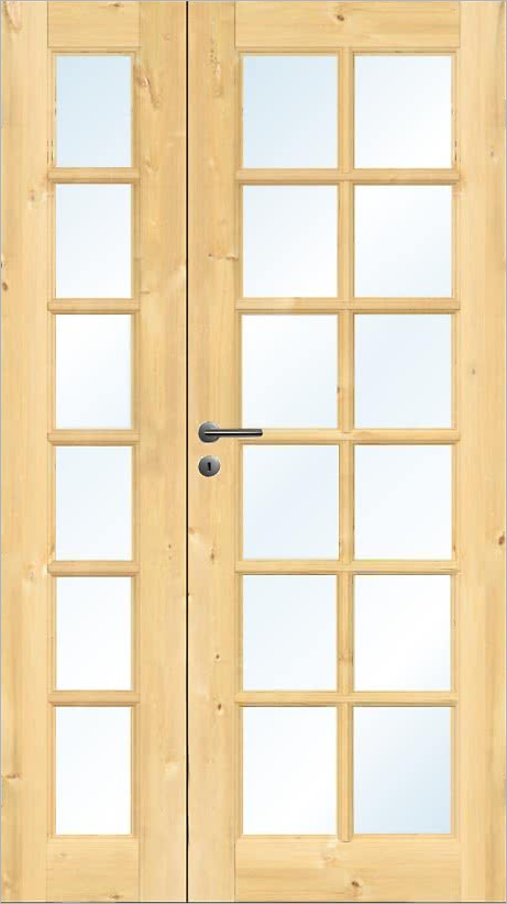 Bleckhall Herrgård Sidopanel Glas Furu