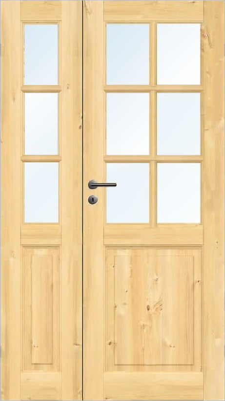 Bleckhall Tradition Sidopanel Glas Furu