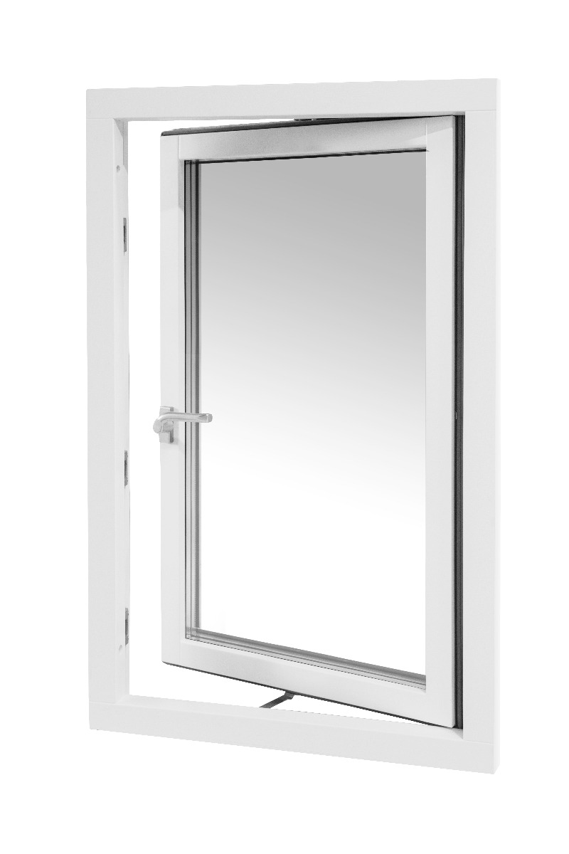 Bleckhall Sidohängt Fönster Trä/Alu 3-luft 3-glas