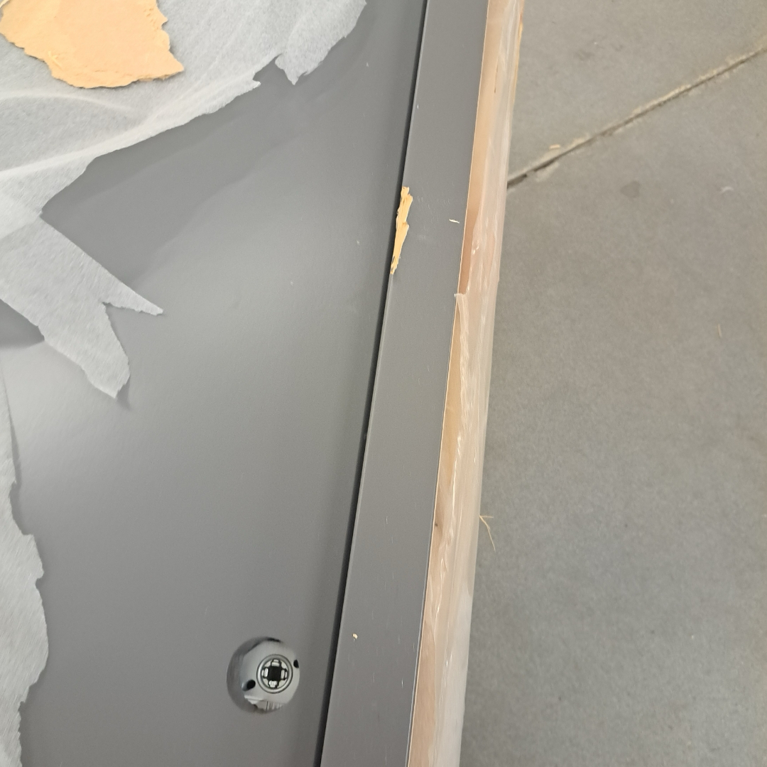 Bleckhall Fiskö Ytterdörr Glas M10X21 Grå (Outlet)