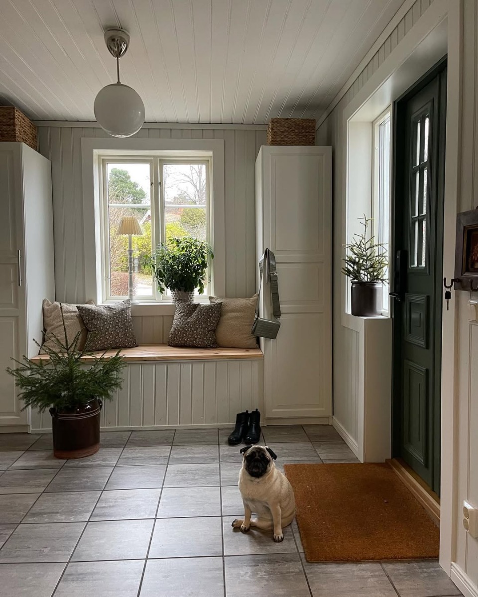 Bleckhall Buskär Klassisk Ytterdörr Glas