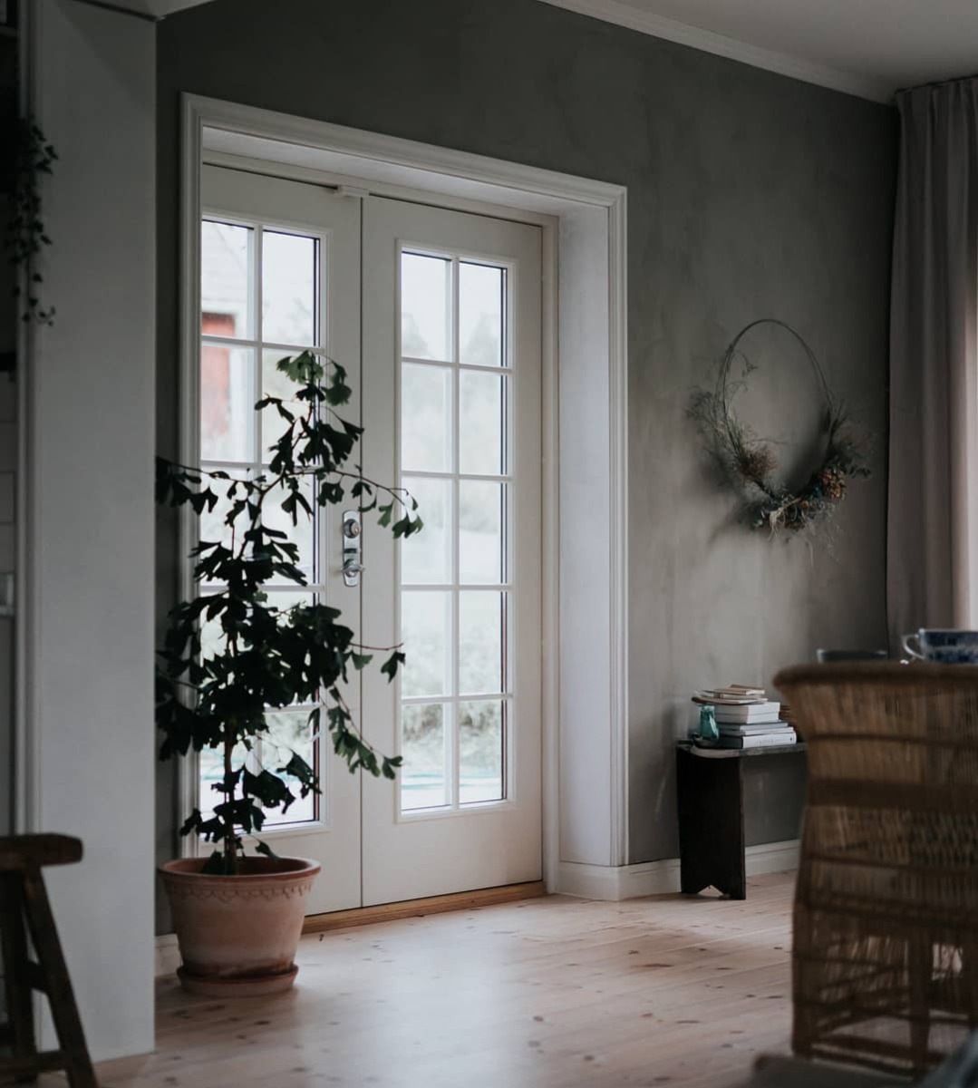 Bleckhall Hästholmen Parytterdörr Glas