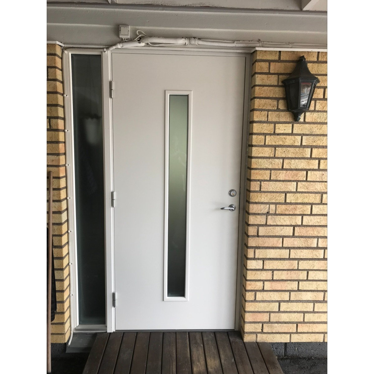 Bleckhall Fiskö Ytterdörr Glas