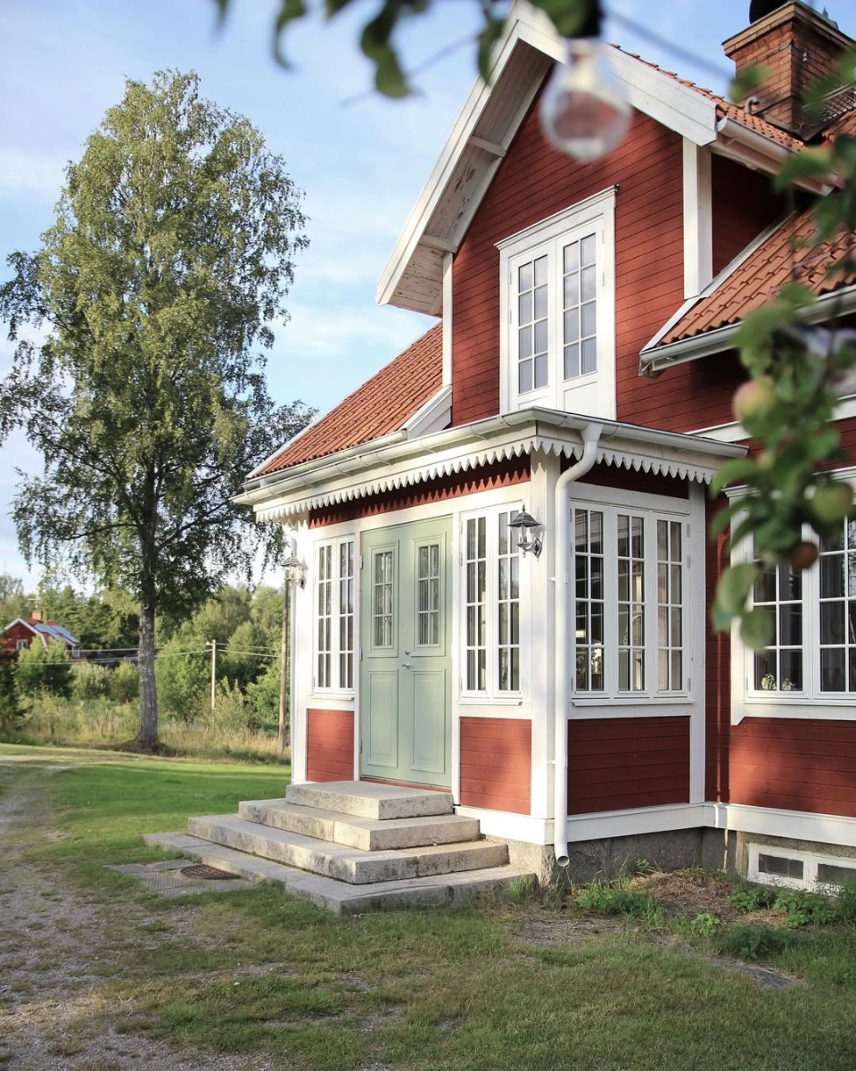 Bleckhall Sälholmen Parytterdörr Glas