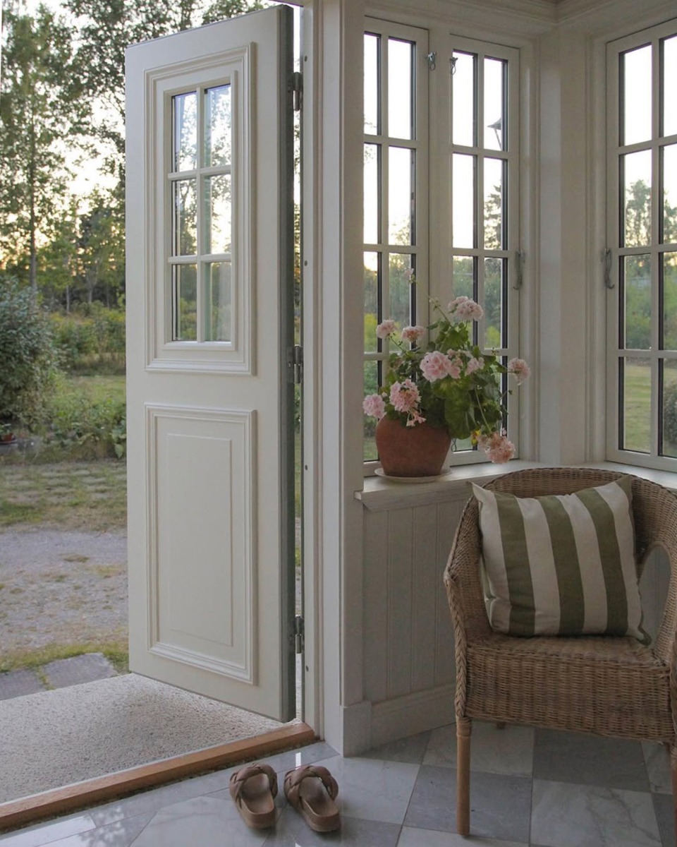Bleckhall Sälholmen Parytterdörr Glas