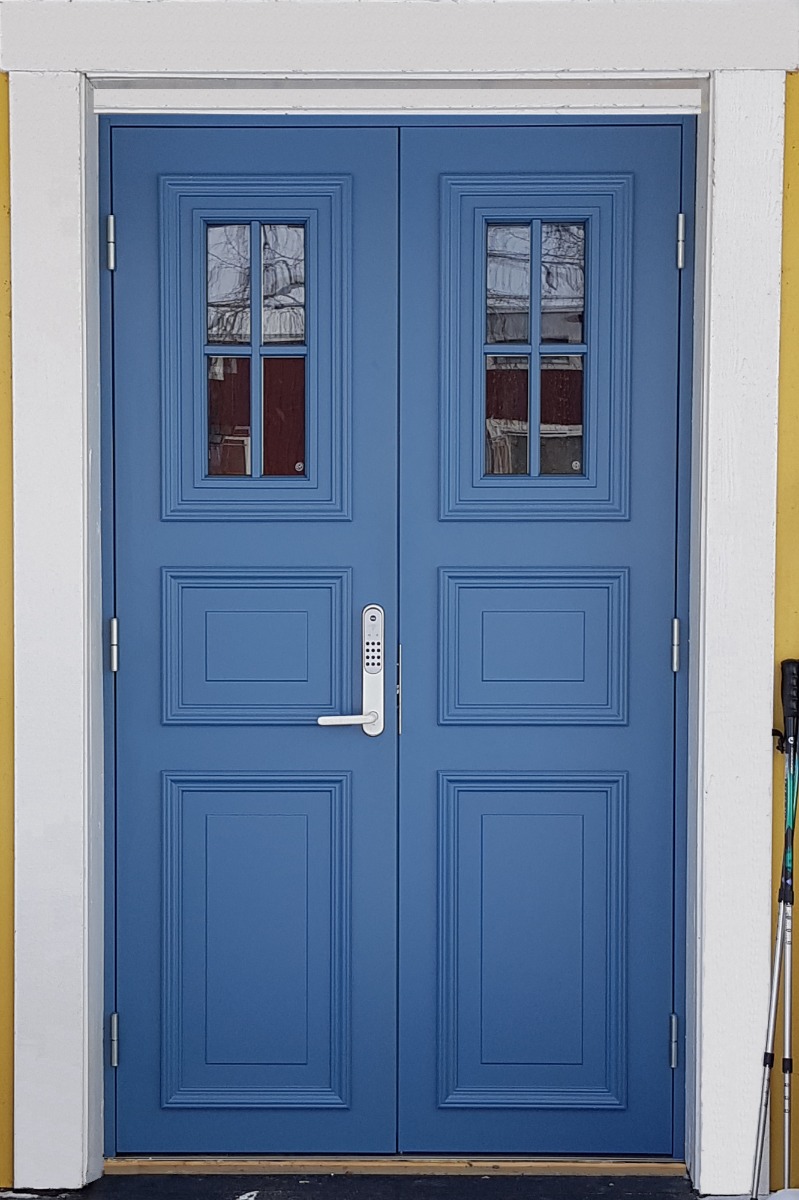 Bleckhall Ängholmen Parytterdörr Glas