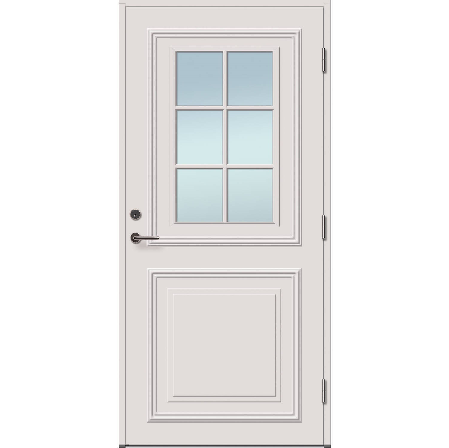 Bleckhall Sälholmen 2F Ytterdörr Glas