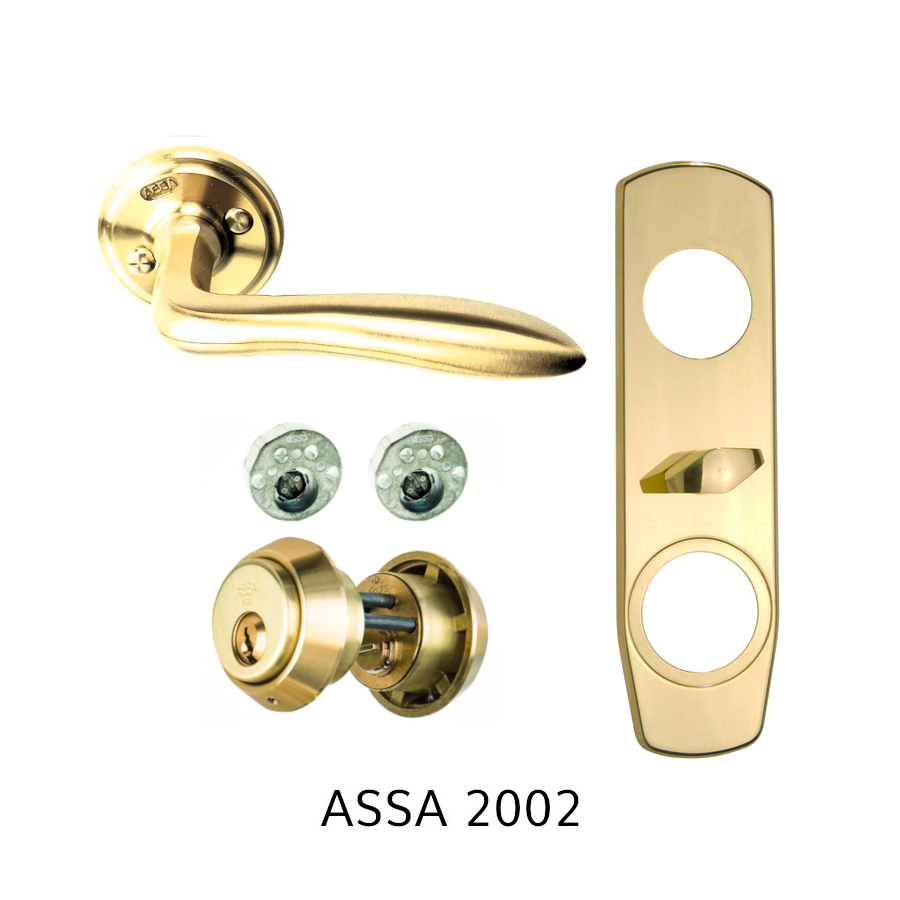 Behörspaket ASSA Epok 1918 för låskista ASSA 2002