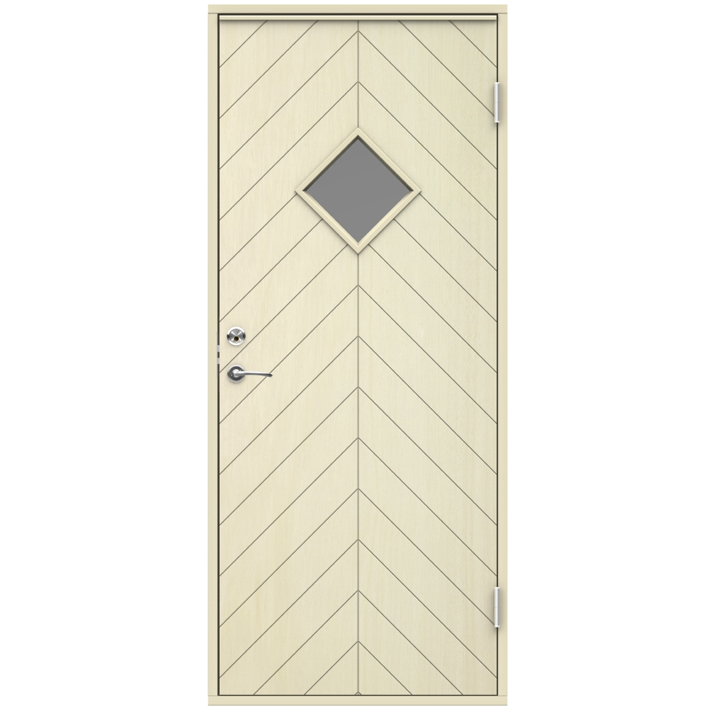 Swedoor Clever-line Trysil Glas Varmförrådsdörr
