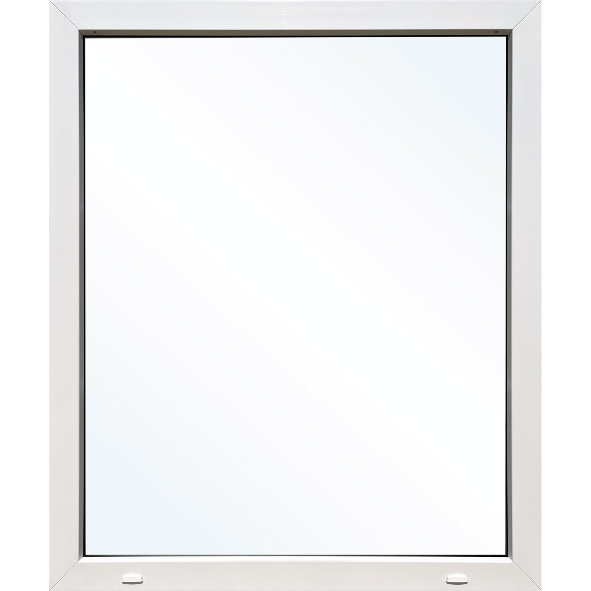 Bleckhall Fast fönster PVC 3-glas