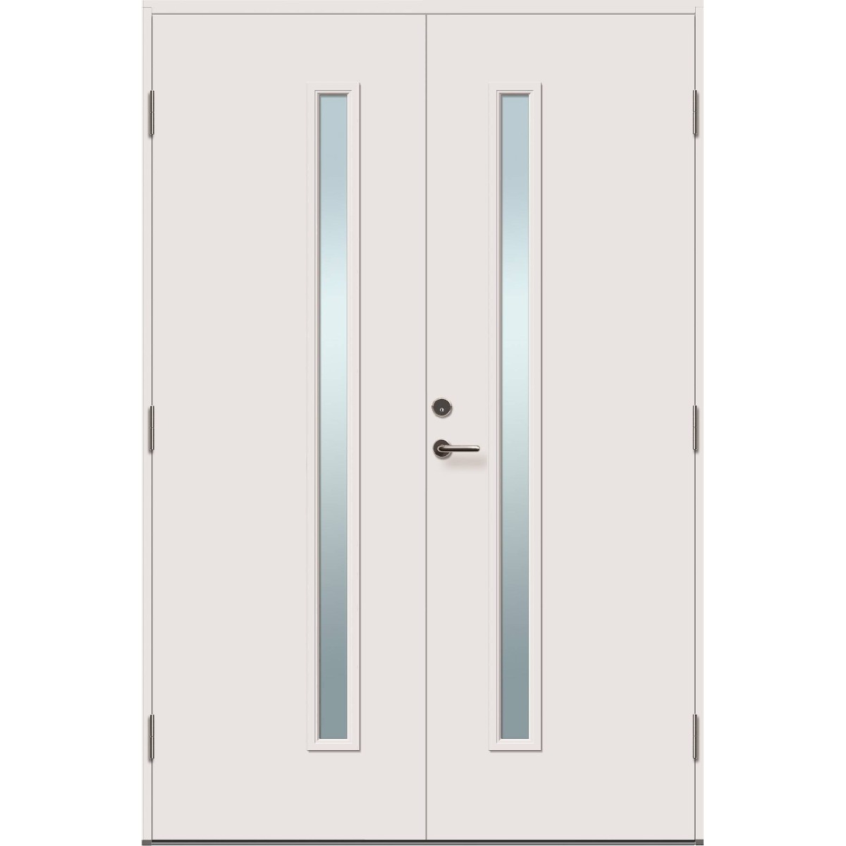 Bleckhall Flatskär Parytterdörr Glas