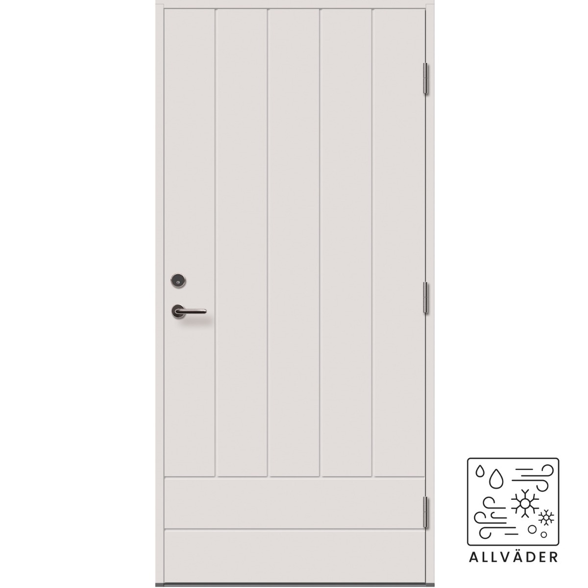 Bleckhall Grötö Ytterdörr - ALLVÄDER
