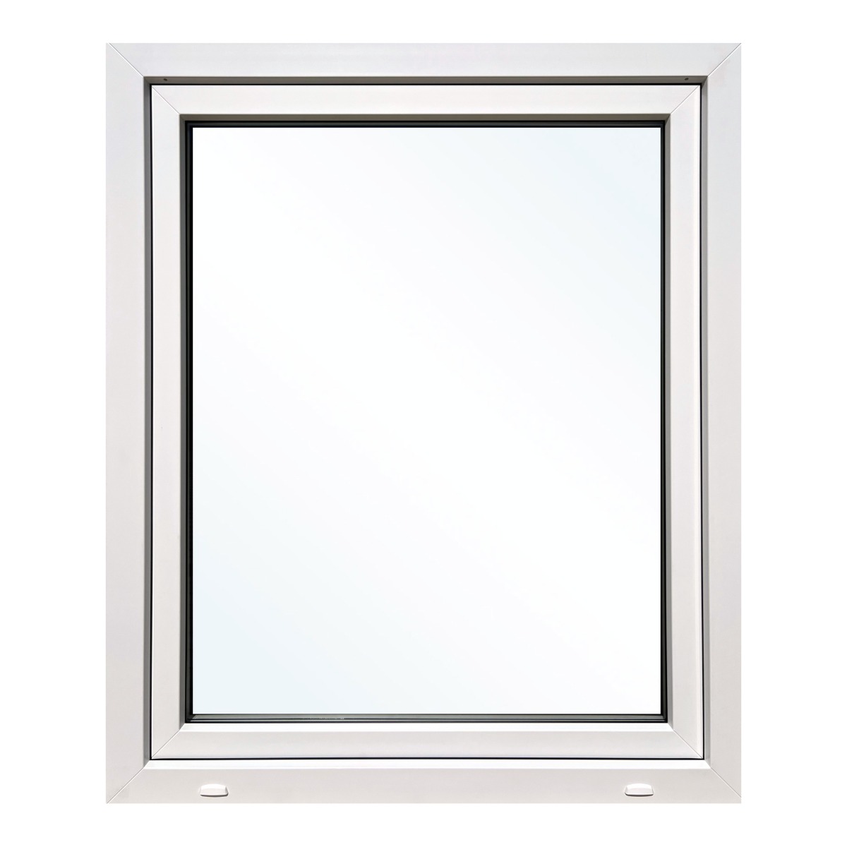 Bleckhall Sidohängt fönster PVC 2-glas