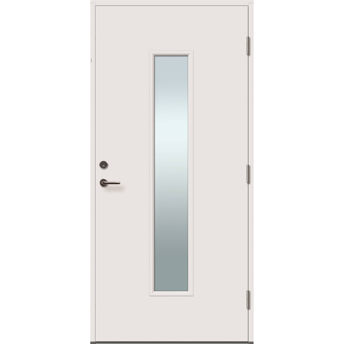 Bleckhall Knubbö Ytterdörr Glas