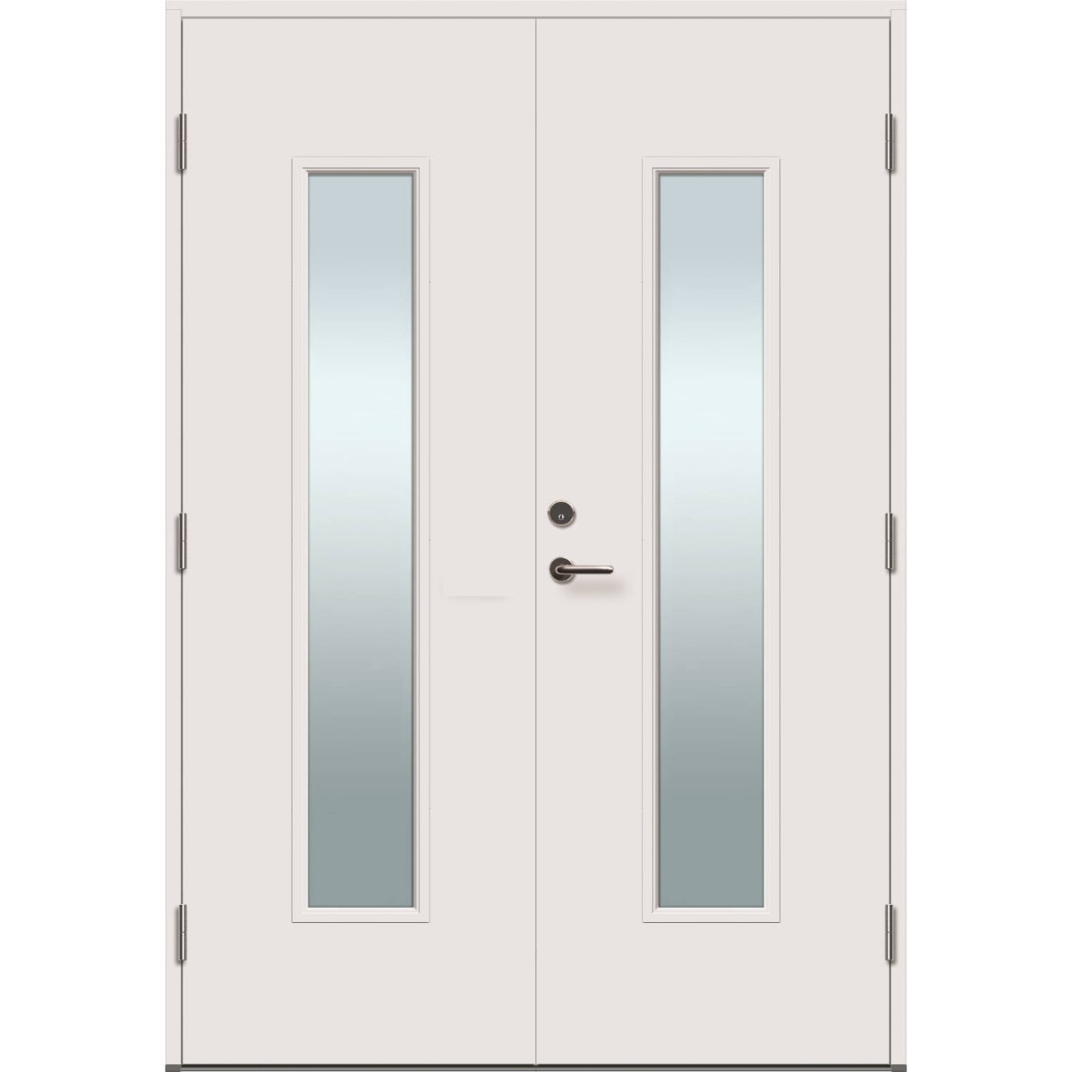 Bleckhall Knubbö Parytterdörr Glas