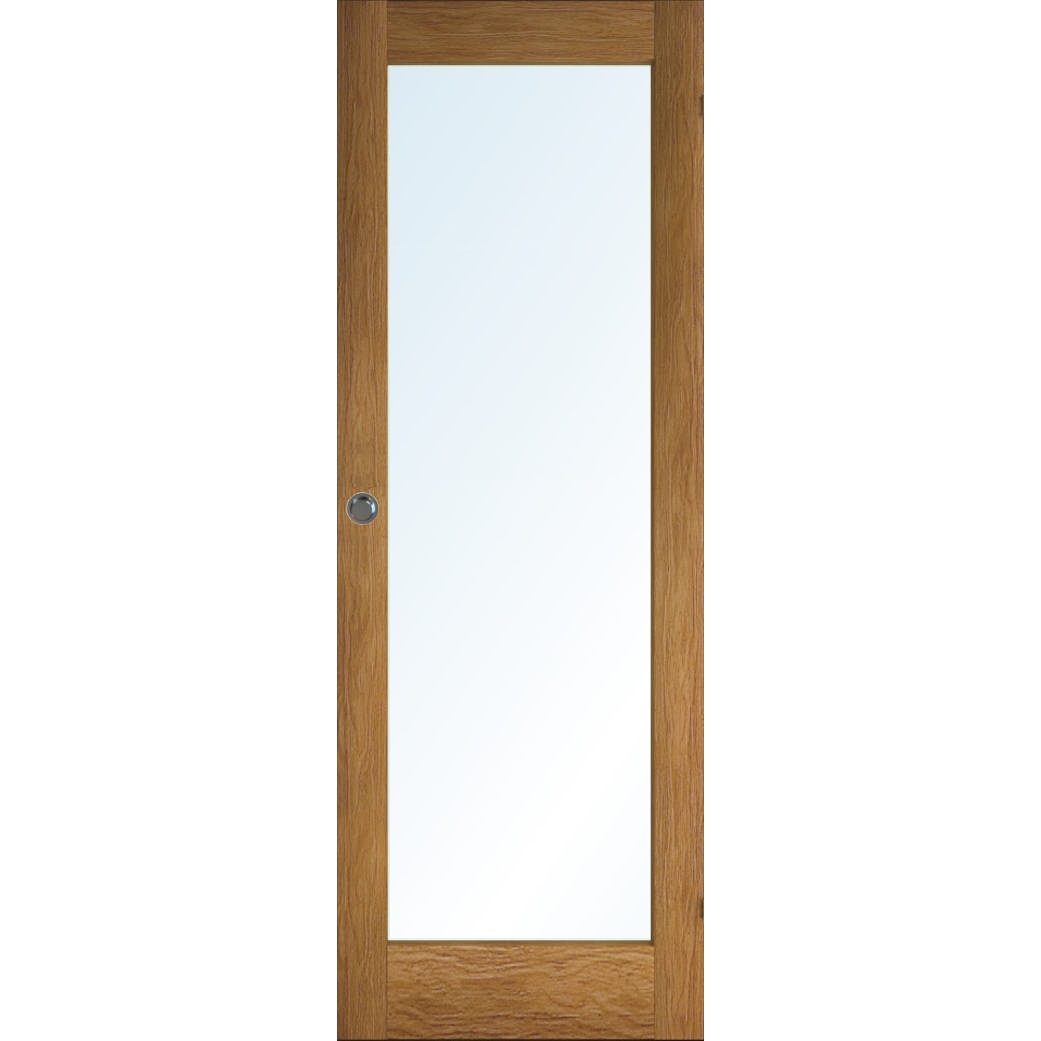Bleckhall Original 1 Innerdörr Ek Glas (Skjutdörr)