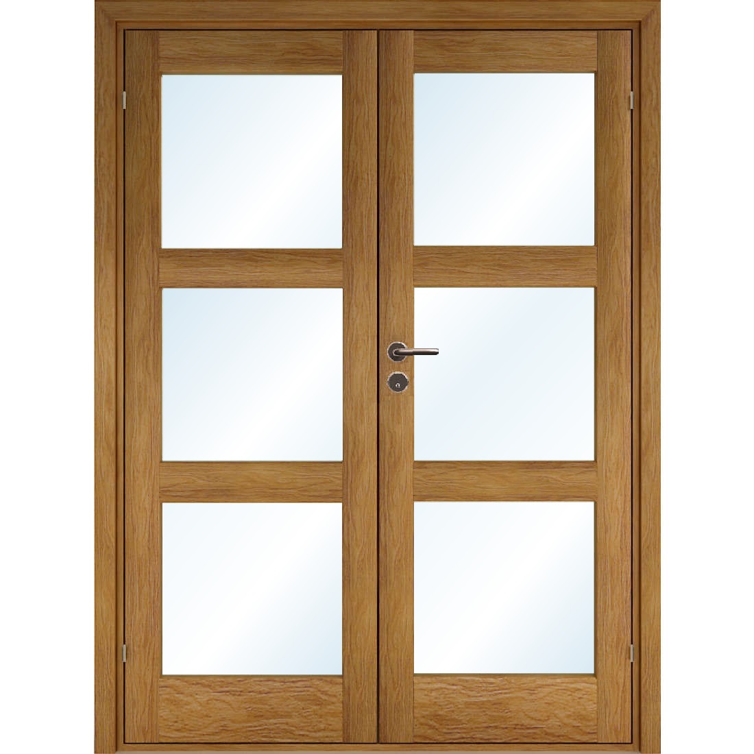 Bleckhall Original 3 Parinnerdörr Ek Glas
