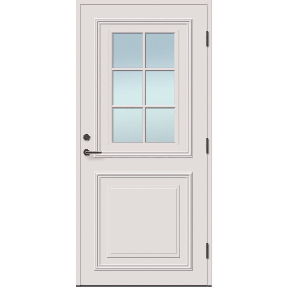 Bleckhall Sälholmen 2F Ytterdörr Glas