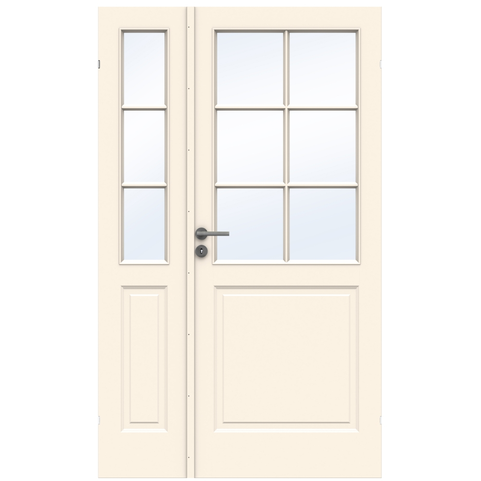 Swedoor Style SP3 + SP6 Halvpardörr