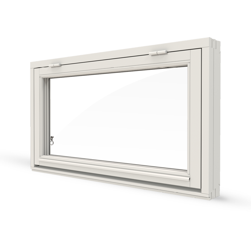 NorDan Tanum Kultur Överhängt Fönster Trä/Alu 3-glas