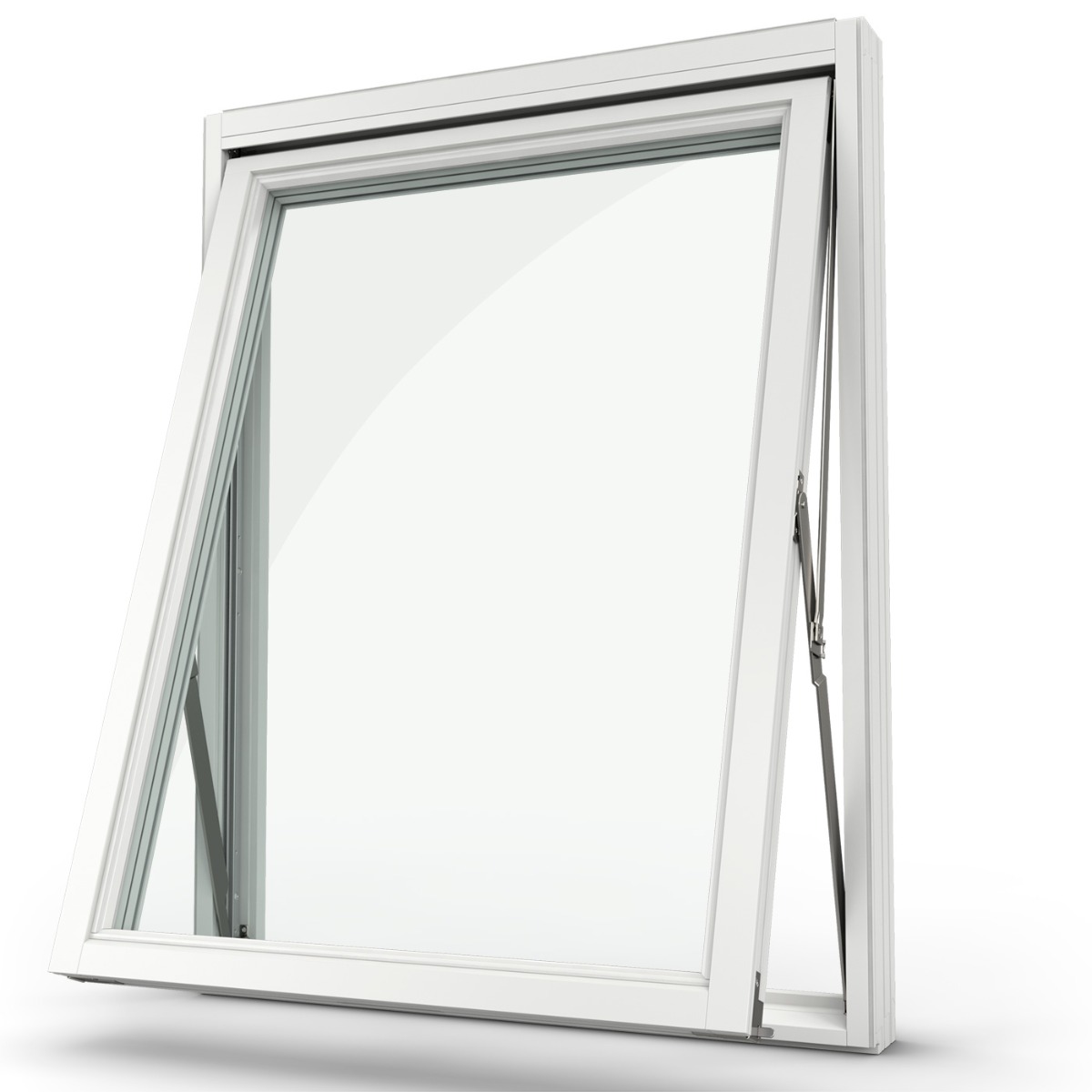 NorDan Tanum Vridfönster Trä/Alu 3-glas