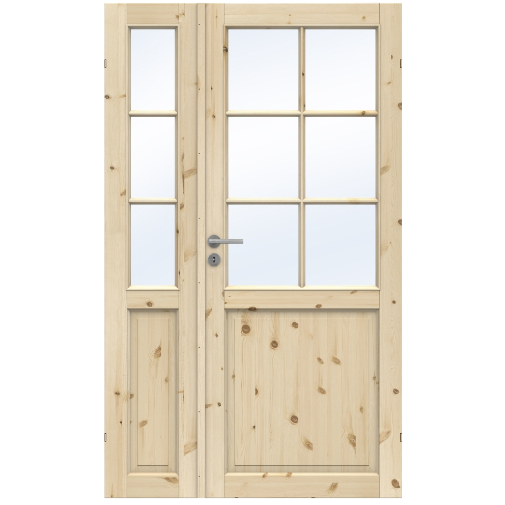 Swedoor Tradition SP3 + SP6 Halvpardörr