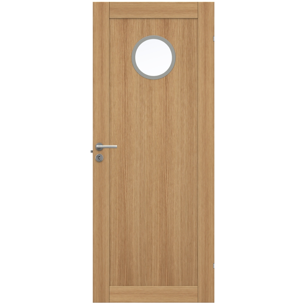 Swedoor Unique 01L GWA130 Ek Innerdörr Glas