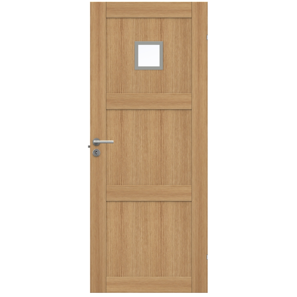 Swedoor Unique 03L GWA120 Ek Glas Innerdörr