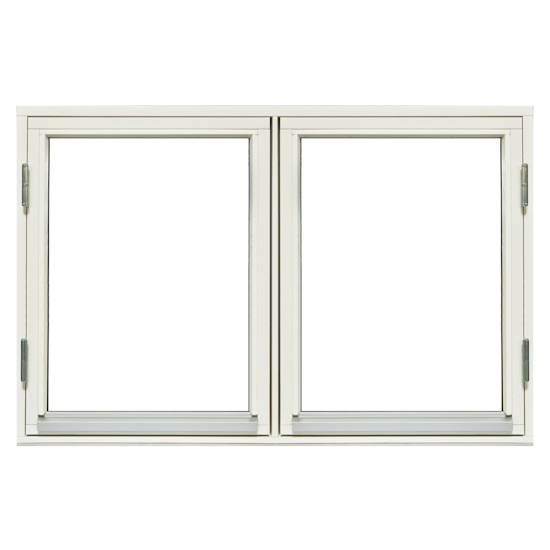 Bleckhall Allmoge Sidohängt Fönster Trä 2-luft 2-glas