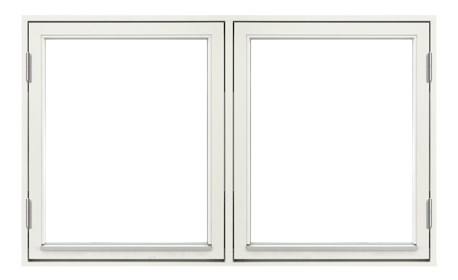 Bleckhall Sidohängt Fönster Trä 2-luft 3-glas